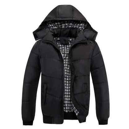 Winter hooded cotton suit